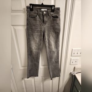 ‼️Vervet crop grey jeans, size 26 WORN TWICE‼️